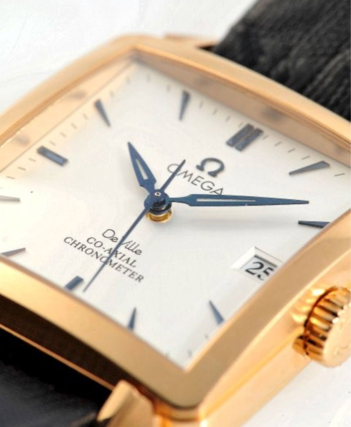 wrist-watch OMEGA limited series “De Ville Co-Axial Chronometer” with a picture of the portugese artist Almada Negreiros